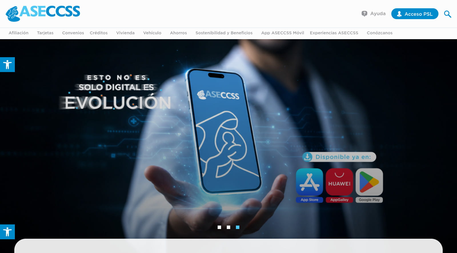 Captura de pantalla de ASECCSS