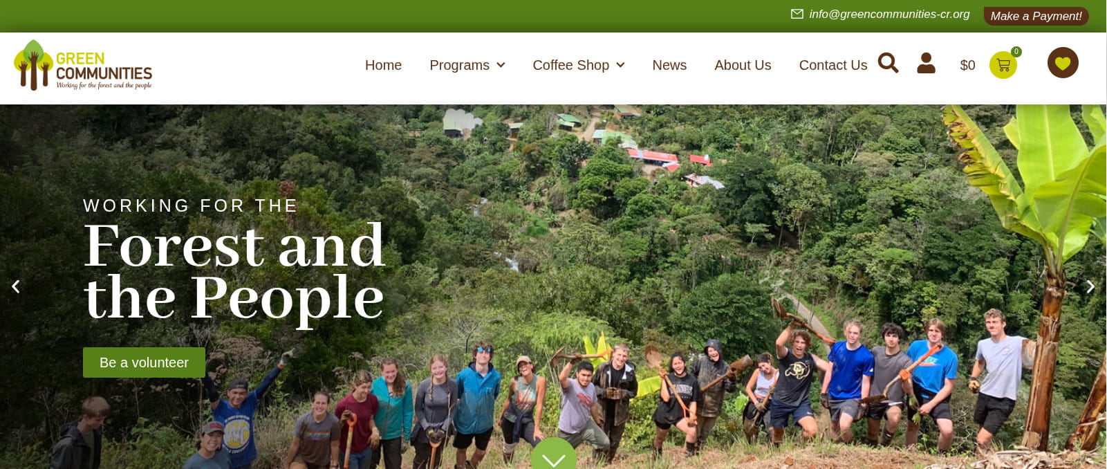 Captura de pantalla de Green Communities