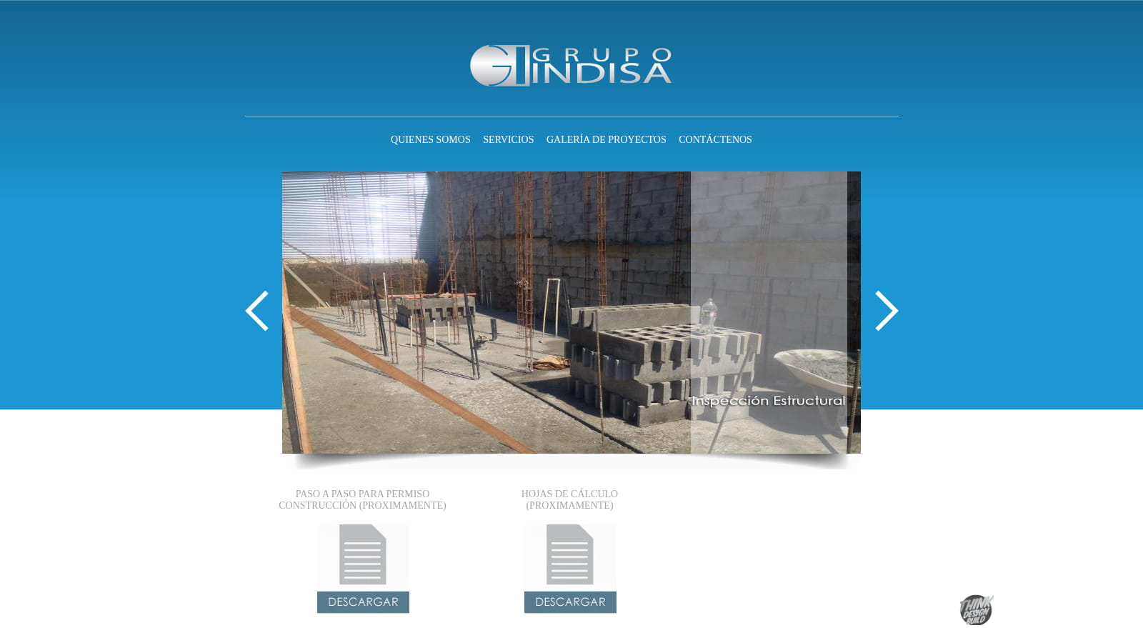 Captura de pantalla de Grupo Indisa