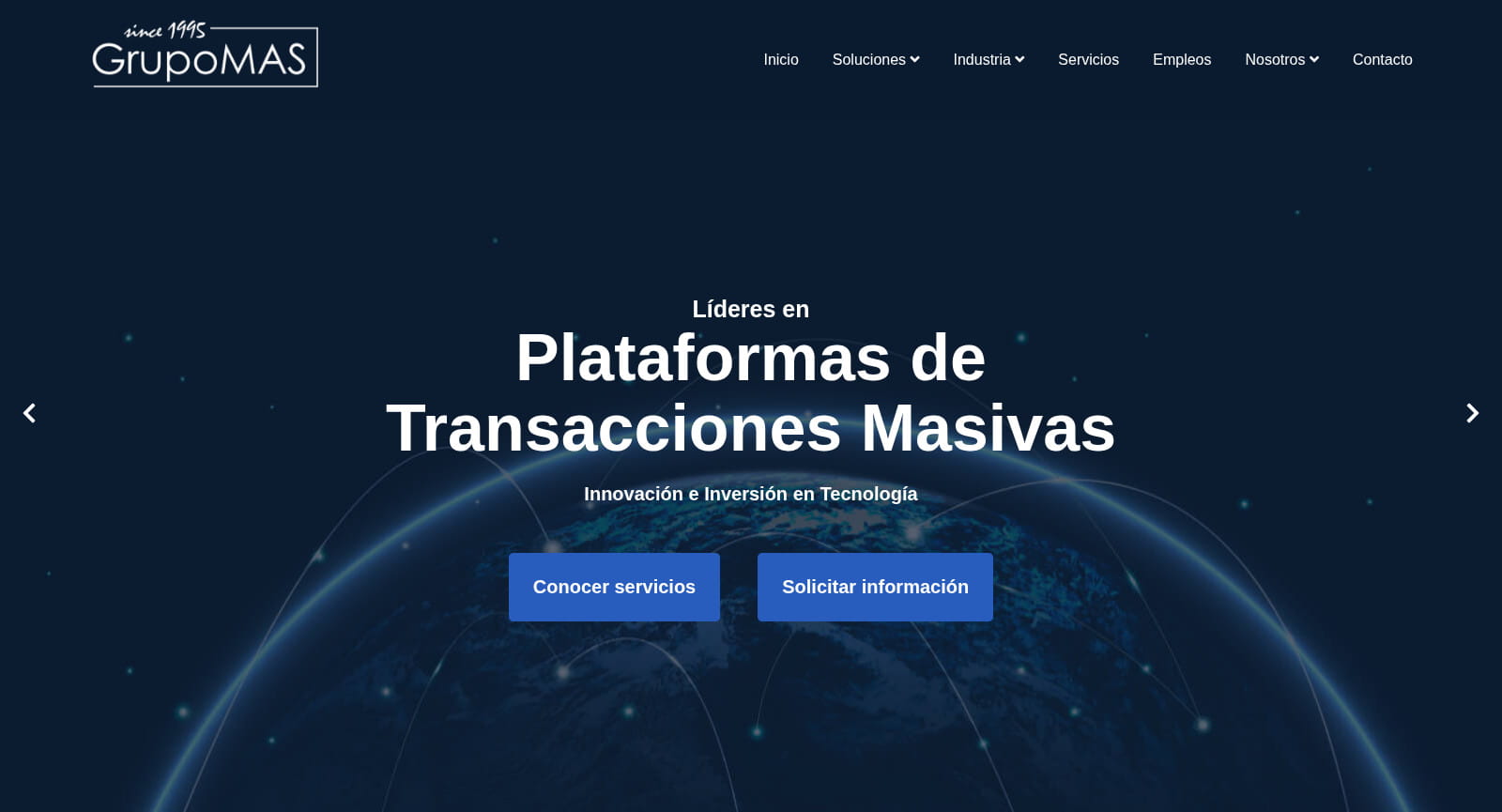 Captura de pantalla de Grupo Más
