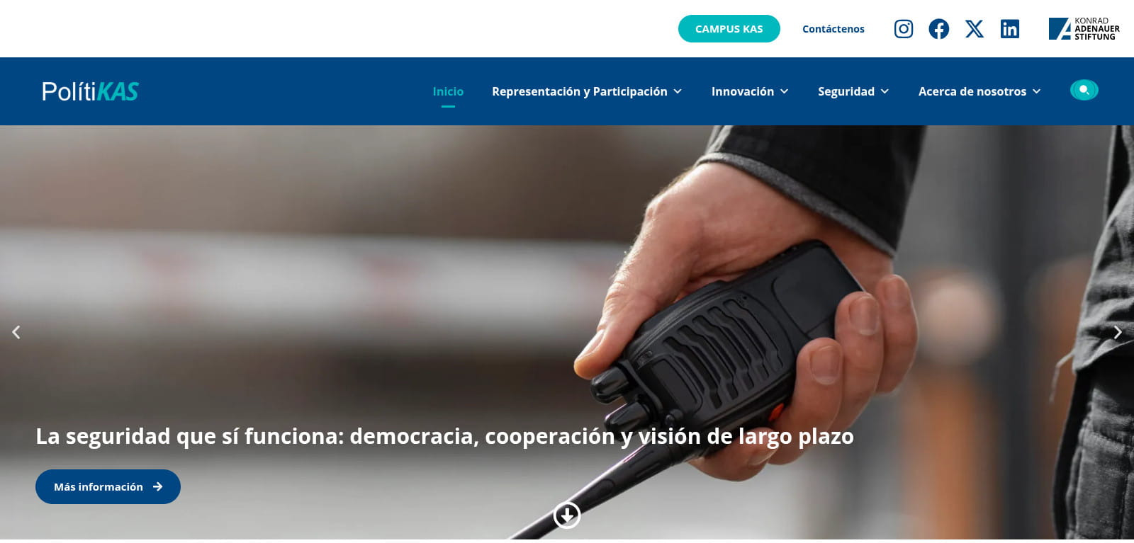 Captura de pantalla de PolítiKAS
